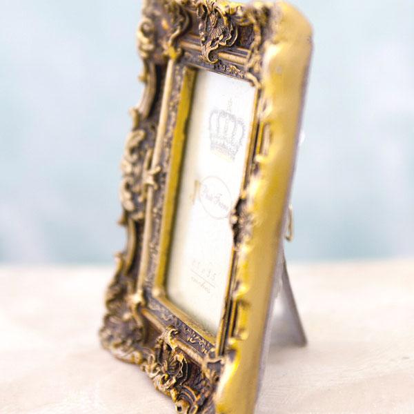 フォトフレーム ロイヤルサロン 写真立て 1ウィンドウ ヴィンテージ調 アンティーク調 おしゃれ レトロ シック 北欧 ディスプレイフレーム オシャレ雑貨 |  | 06