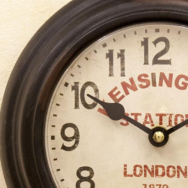 壁掛け 時計 掛時計 壁掛け時計 オシャレ お洒落 シンプル プレステージクロック 北欧 インテリア 新築祝い アンティーク クロック アメリカン雑貨 送料無料 |  | 01