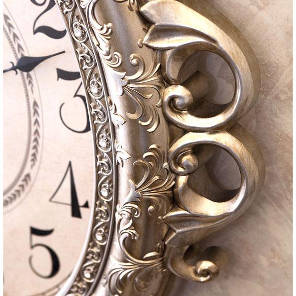 壁掛け時計 ビクトリアンパレス ウォールクロック ネグレスコ 無音連続