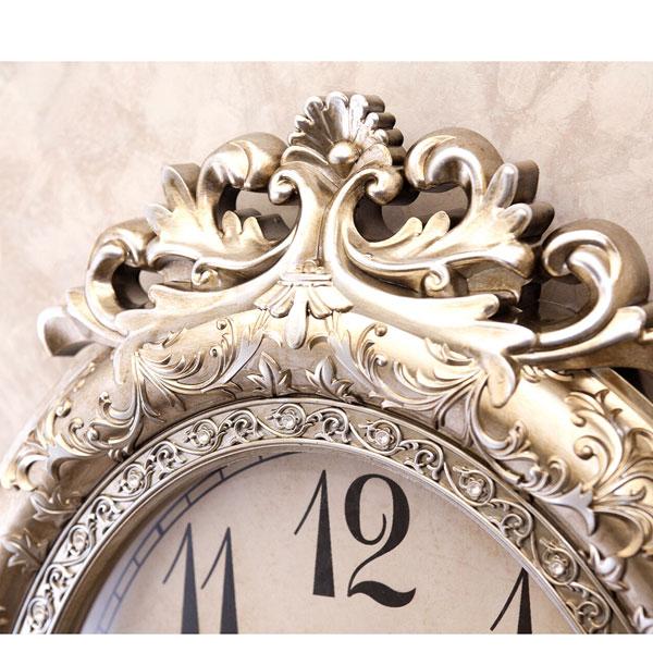 壁掛け時計 ビクトリアンパレス ウォールクロック ネグレスコ 無音連続