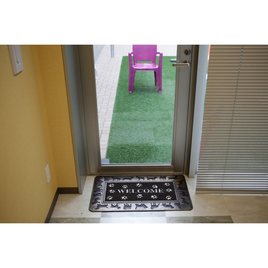 玄関マット ラバーマット 屋外用 おしゃれ デザインドアマット マット ドアマット 室外 家庭用 おしゃれ 水洗いOK おしゃれ 玄関 泥落とし 土落とし |  | 05