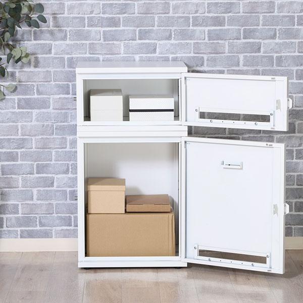 宅配ボックス 宅配 置き配 スチール 屋外 ボックス 収納 大きな荷物対応 大容量 不在取受 盗難防止 防犯 屋外 スチール宅配ボックス |  | 01