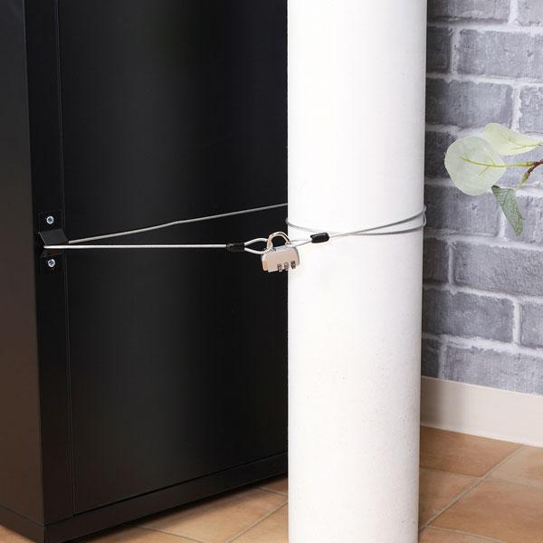 宅配ボックス 宅配 置き配 スチール 屋外 ボックス 収納 大きな荷物対応 大容量 不在取受 盗難防止 防犯 屋外 スチール宅配ボックス |  | 02