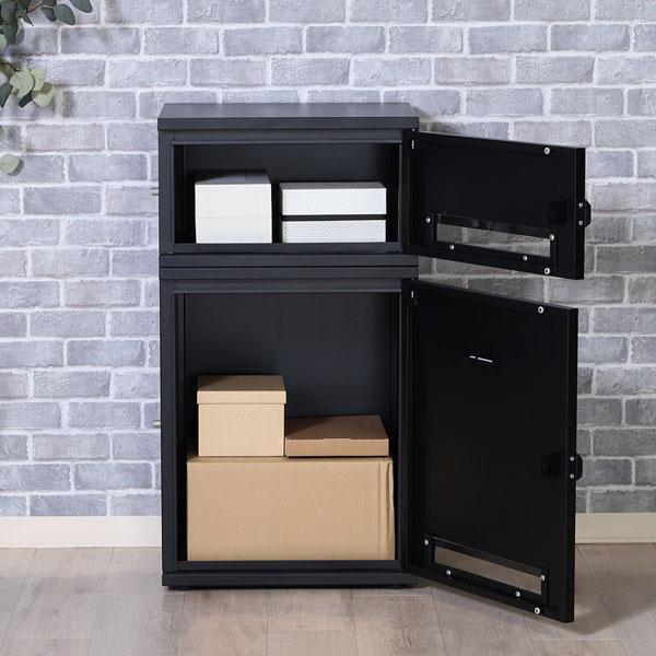 宅配ボックス 宅配 置き配 スチール 屋外 ボックス 収納 大きな荷物対応 大容量 不在取受 盗難防止 防犯 屋外 スチール宅配ボックス |  | 04