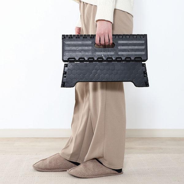 踏み台 折りたたみ スツール フォールディングステップ ロータイプ 折りたたみ ステップ 簡易 椅子 イス スポーツ観戦 脚立 いす イス 椅子 ステップ台 |  | 02