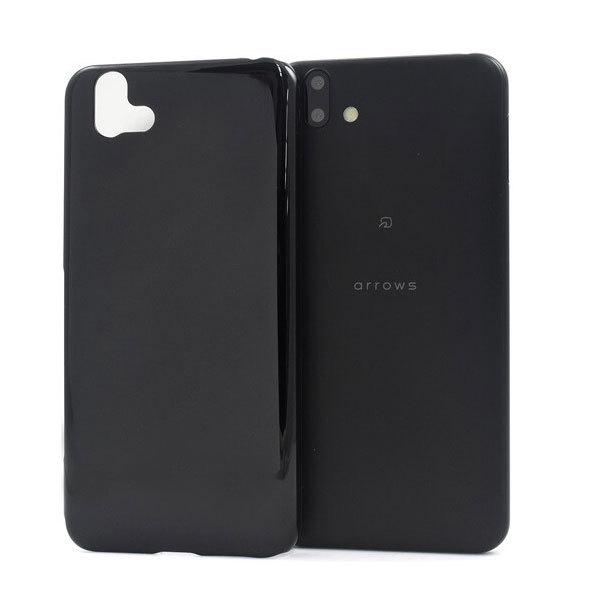 arrows U 801FJ ケース スマホケース arrows J 901FJ ハードケース SoftBank アローズユー 富士通 ブラック PC |  | 01