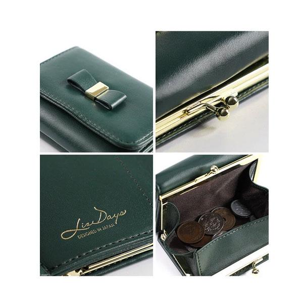 三つ折り財布 レディース 財布 がま口 小銭入れ コンパクト 軽い ミニ財布 カード入れ リボン サイフ 大人 がま口財布 ウォレット シンプル プレゼント ギフト |  | 07