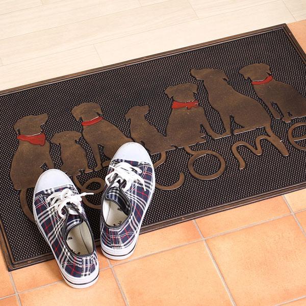 玄関マット 水洗いOK おしゃれ 玄関 泥落とし 土落とし屋外用 おしゃれ デザインドアマット マット ドアマット 室外 家庭用 おしゃれ かわいい |  | 03