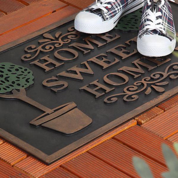 玄関マット 屋外用 おしゃれ 水洗いOK おしゃれ 玄関 泥落とし 土落とし マット ドアマット 室外 家庭用 おしゃれ デザインドアマット |  | 03