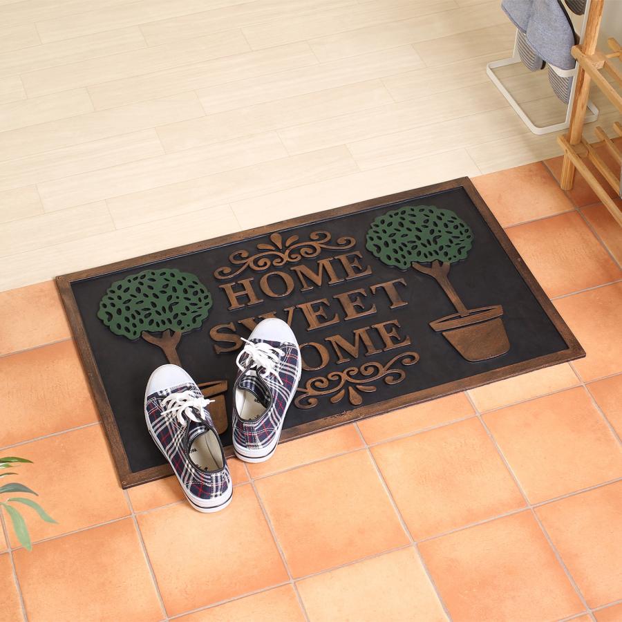 玄関マット 屋外用 おしゃれ 水洗いOK おしゃれ 玄関 泥落とし 土落とし マット ドアマット 室外 家庭用 おしゃれ デザインドアマット |  | 04