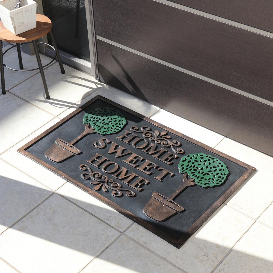 玄関マット 屋外用 おしゃれ 水洗いOK おしゃれ 玄関 泥落とし 土落とし マット ドアマット 室外 家庭用 おしゃれ デザインドアマット |  | 05