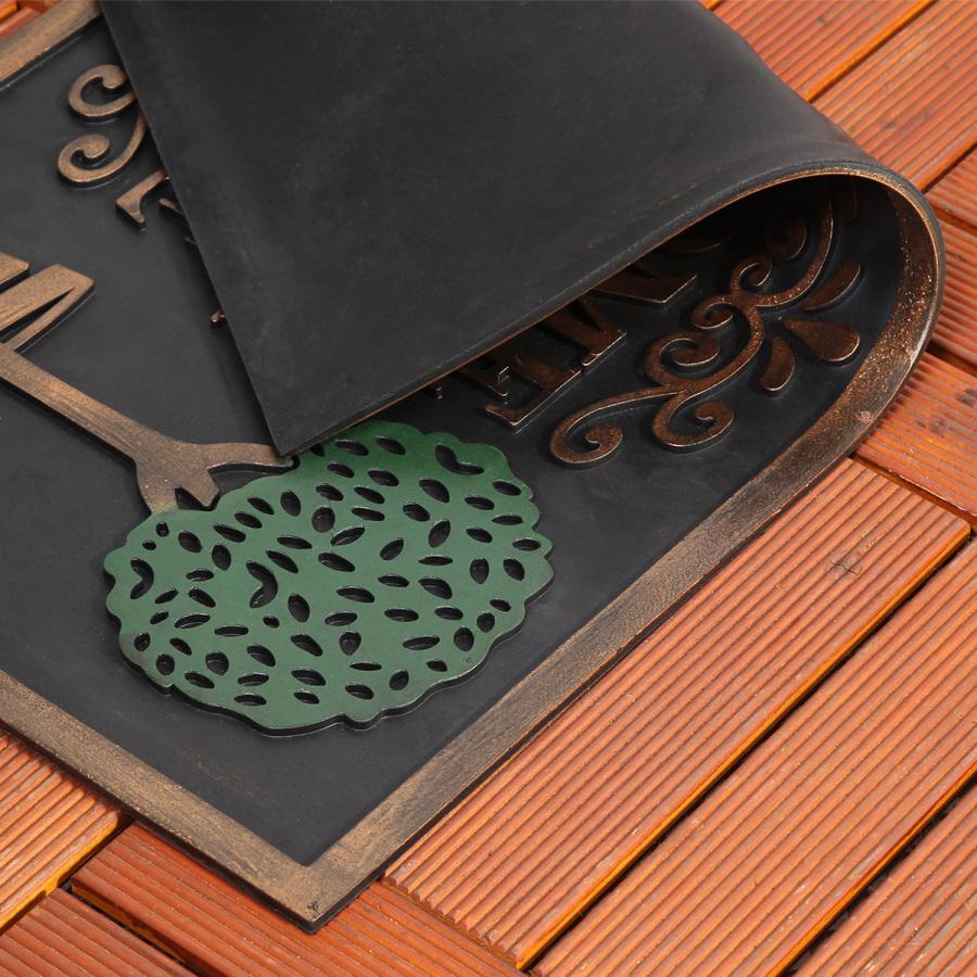 玄関マット 屋外用 おしゃれ 水洗いOK おしゃれ 玄関 泥落とし 土落とし マット ドアマット 室外 家庭用 おしゃれ デザインドアマット |  | 08