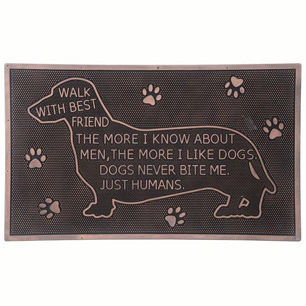 玄関マット 屋外用 おしゃれ デザインドアマット ドッグ 犬 イヌ マット ドアマット 室外 家庭用 おしゃれ | 