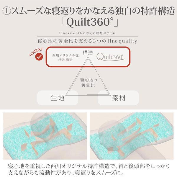 西川（nishikawa） 枕 備長炭パイプ ファインスムーズ まくら 枕 高さ