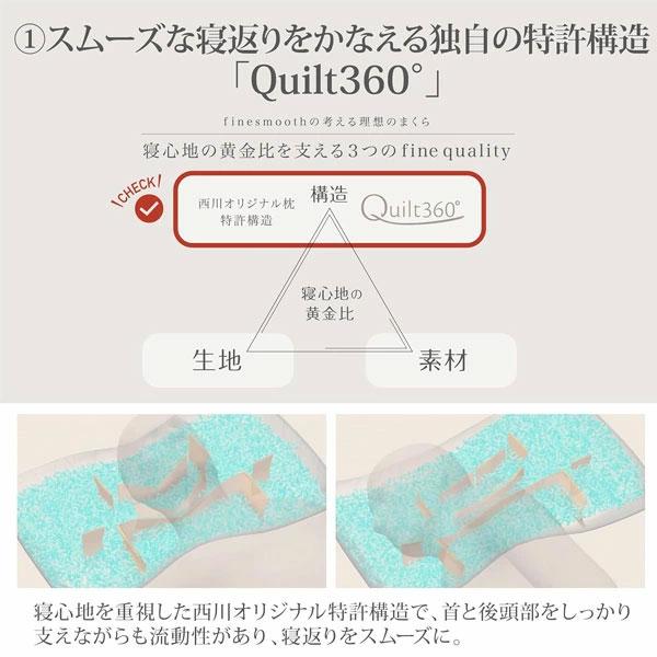 西川（nishikawa） 枕 そば殻タッチパイプ ファインスムーズ まくら