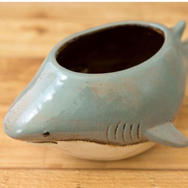 セラミックプランター フラワーポット シャチ プランター 植木鉢 おしゃれ 観葉植物 鉢 植物 屋外 室内 鉢植え インテリア ガーデニング 多肉植物 ユーモラス |  | 02