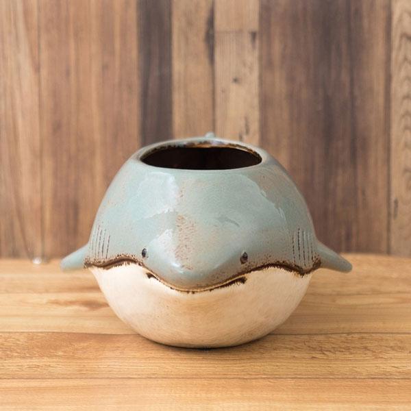 セラミックプランター フラワーポット シャチ プランター 植木鉢 おしゃれ 観葉植物 鉢 植物 屋外 室内 鉢植え インテリア ガーデニング 多肉植物 ユーモラス |  | 03