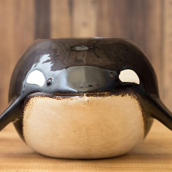 セラミックプランター フラワーポット シャチ プランター 植木鉢 おしゃれ 観葉植物 鉢 植物 屋外 室内 鉢植え インテリア ガーデニング 多肉植物 ユーモラス |  | 03