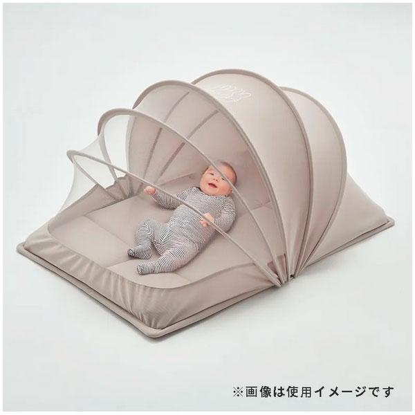 西川 ミッフィー ベビー コンパクトベッド 約90×60×47cm お昼寝用 