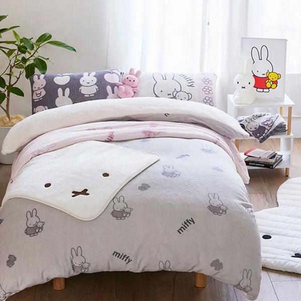 ミッフィー のびのび ピローケース 西川 リバーシブル キッズ用 枕カバー 西川株式会社 子供用 ジュニア枕 取り換え簡単 XT65208616 | 西川 | 03