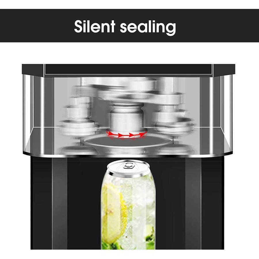缶詰機 370W 全自動 缶シーマー 缶シーラー LCDパネル付 ブリキ缶シーラー ボトル缶 キャッピング カスタム口径 高さ調整可能 あらゆる素材の缶に対応 - 3