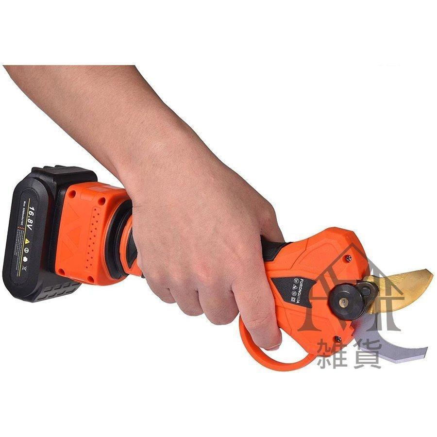 【訳あり・新品】 充電式電動ハサミ 剪定ばさみ 2個バッテリー付き 切断直径28mm プロ庭木/枝切り/果樹用 庭木/枝切り/剪定鋏 園芸用剪定用具 【VQL6864830177】(24969円)