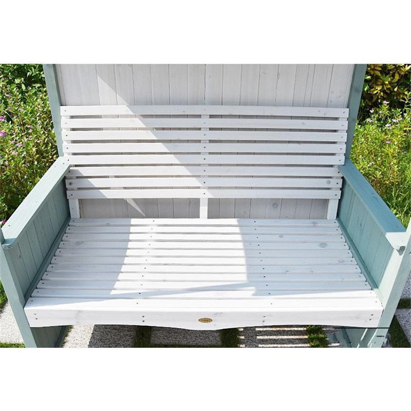 【新品】 ベンチ あずまや 亭 屋根 屋外 庭 ガゼボベンチ 日よけ 雨よけ 天然杉材 ダブル カジュアル 120.5*76*170cm 組立品 【NAN1692764468】(61570円)