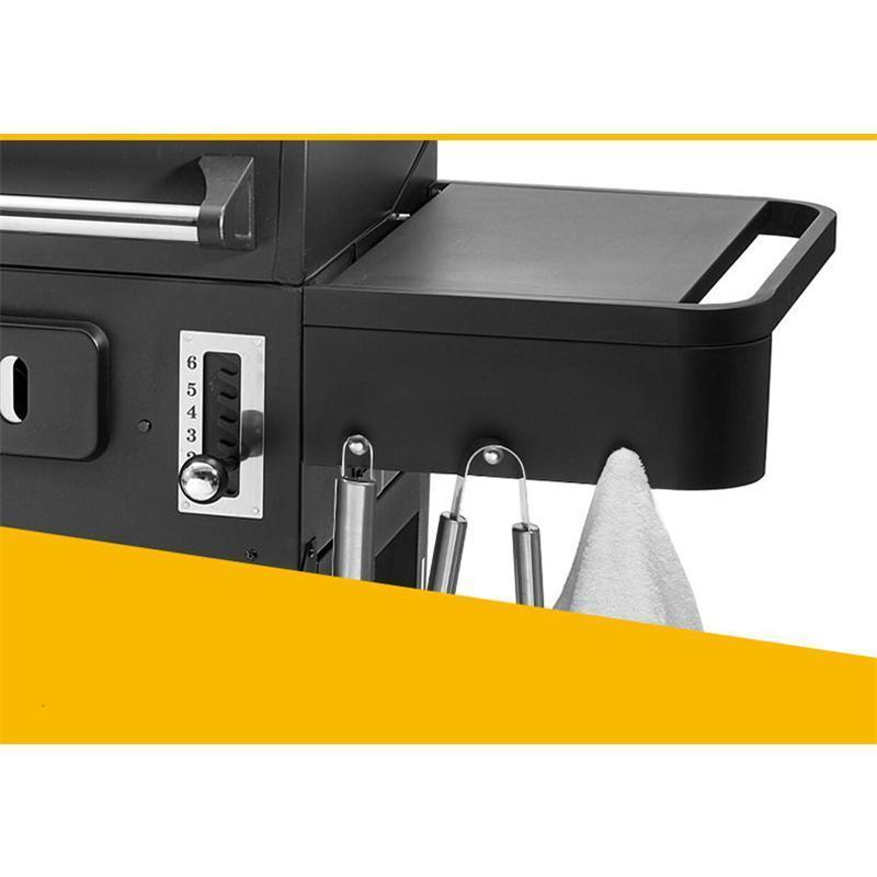 新春セール 中型BBQ炭火焼きガスグリル 家族3人?8人ぐらい最適 楽しいバーベキューガスグリル 【MYK4272929017】(155417円)