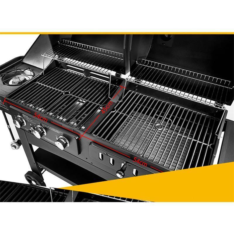 新春セール 中型BBQ炭火焼きガスグリル 家族3人?8人ぐらい最適 楽しいバーベキューガスグリル 【MYK4272929017】(155417円)