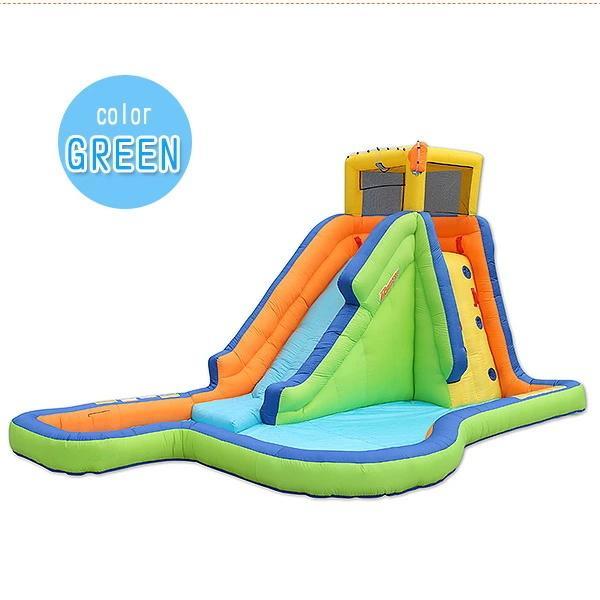 【タイムセール】 バンザイ スライド アンド ソーク スプラッシュ パーク プール スライダー すべり台 クライミング 水遊び ビニールプール 滑り台 大型プール ウォーターパーク 【GMS3186661102】(115907円)