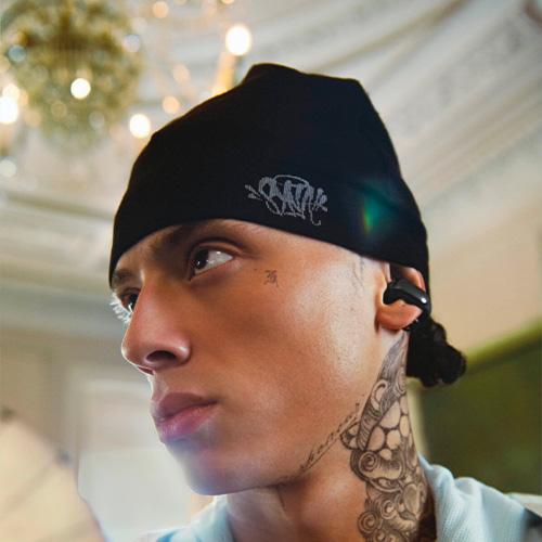 SYNA WORLD OG SKULL CAP 【BLACK x BLUE】 シナワールド スカル SYNA WORLD OG SKULL CAP 【BLACK x BLUE】 シナワールド スカル