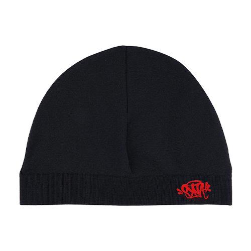 synaworld キャップ SYNA WORLD / Syna Trucker Cap (Black×Red) | BIN