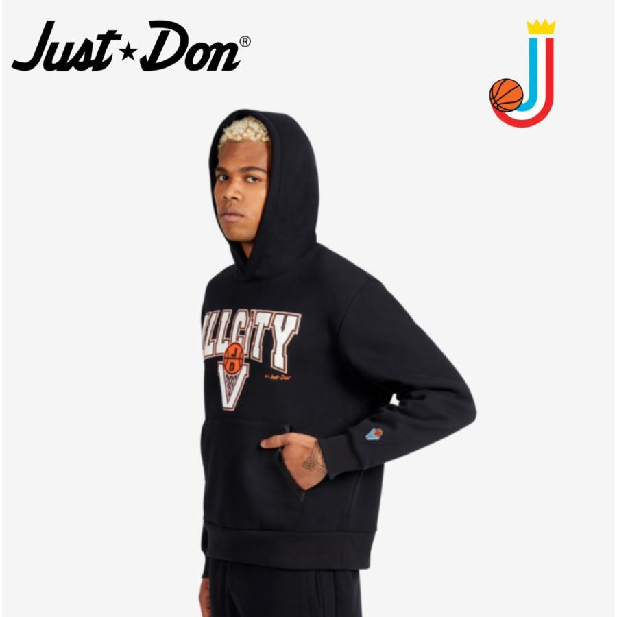 All City By Just Don Block Sport Core Hoodie 【BLACK】フーディ