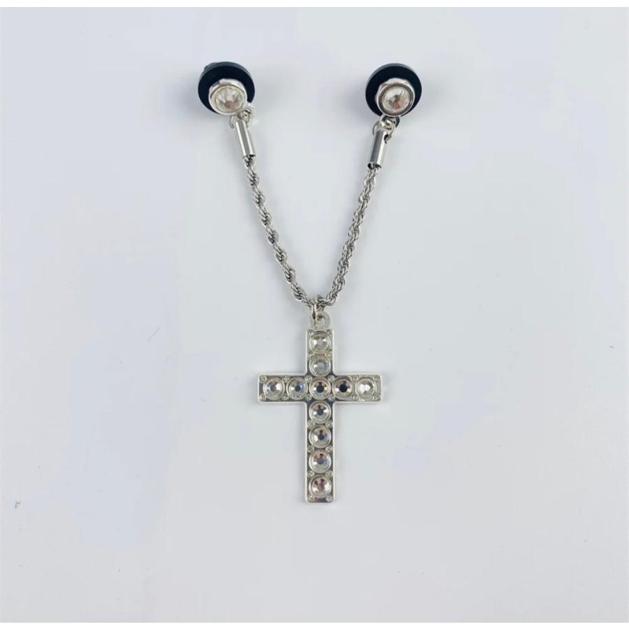 【メール便対応】Exclusive Custom "Cross" Chain Pins エクスクルーシブ カスタム "クロス" ピンズ |  | 02