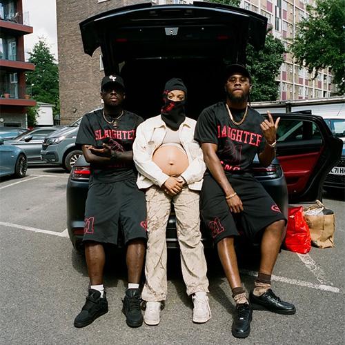 CORTEIZ x SLAUGHTER GANG 21 SAVAGE MESH T-SHIRT & SHORTS SET