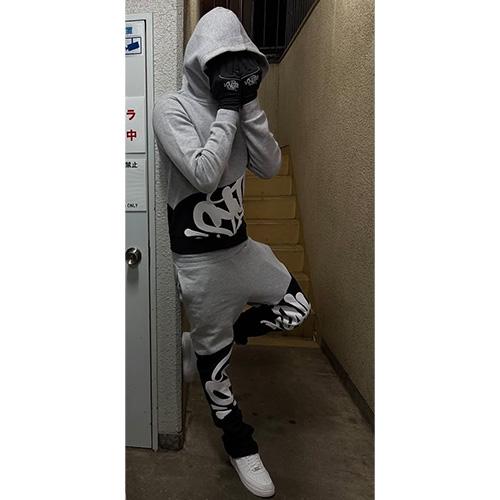SYNA WORLD / SLICE TRACKSUIT セットアップ 【GREY BLACK