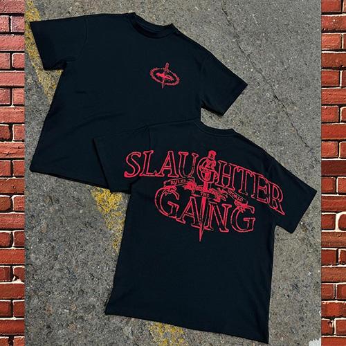 CORTEIZ x SLAUGHTER GANG 21 SAVAGE T-SHIRT : AndromedaBeast - 通販