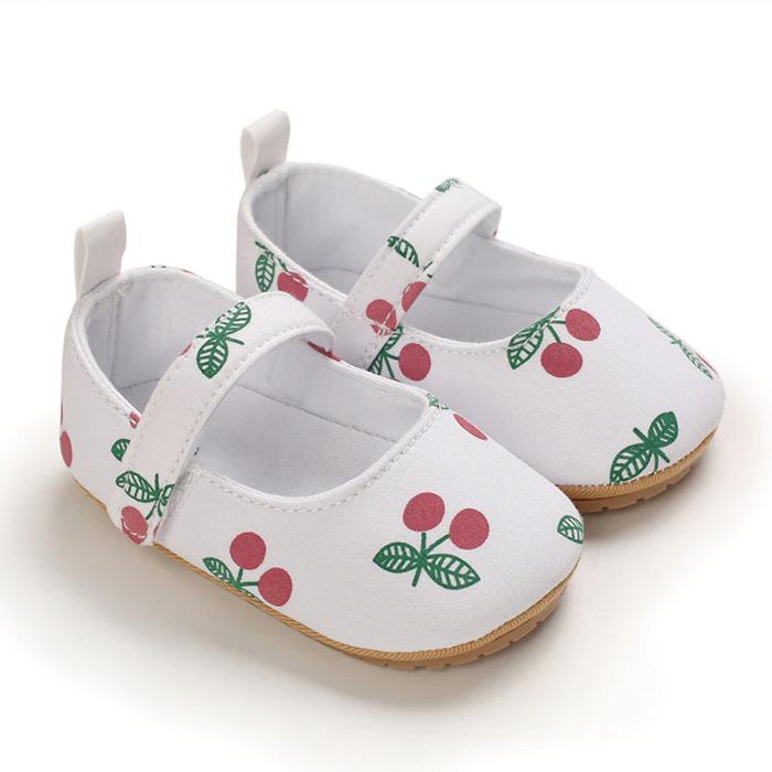 ファーストシューズ トレーニング 苺 さくらんぼ シューズ ベビー