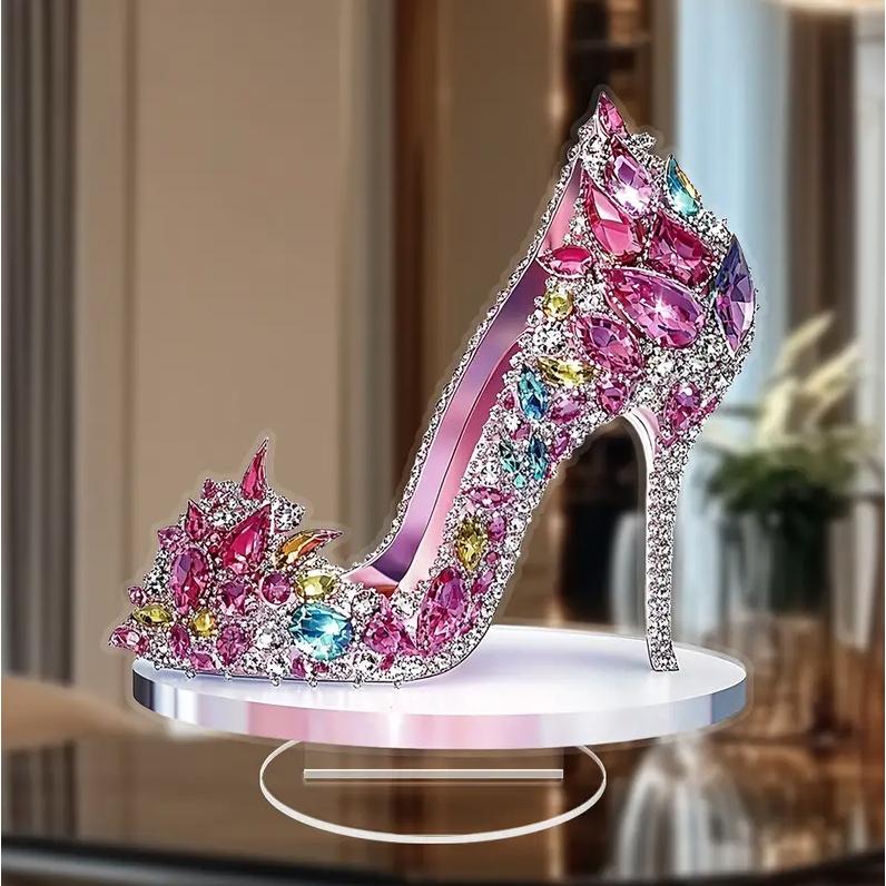 Swarovski クリスタルハイヒール置物 SWAROVSKI（スワロフスキー） ガラスの靴 シンデレラ ディズニー