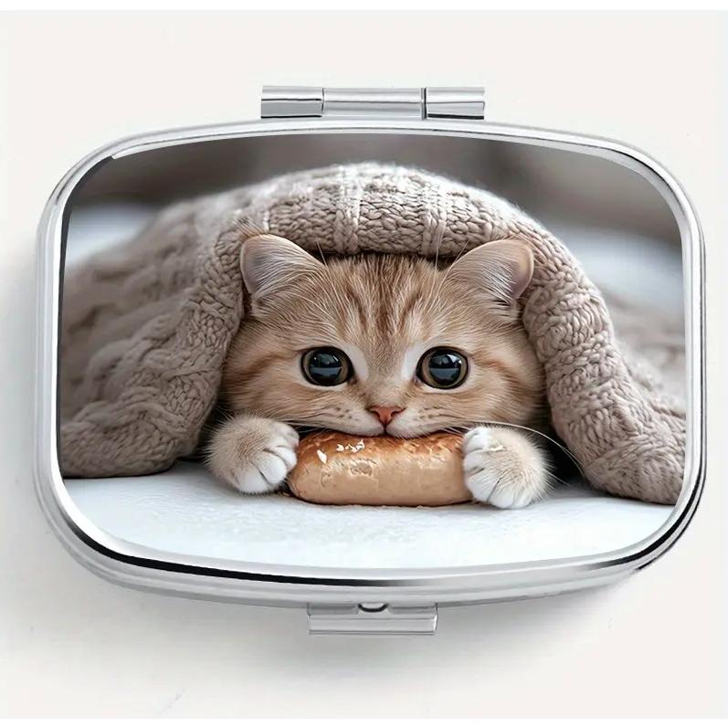 【現品限り】ぐでねこチャンの小物入　ピルケース ピルケース ネコ 猫 ピルボックス 携帯 アクセサリーケース マルチ