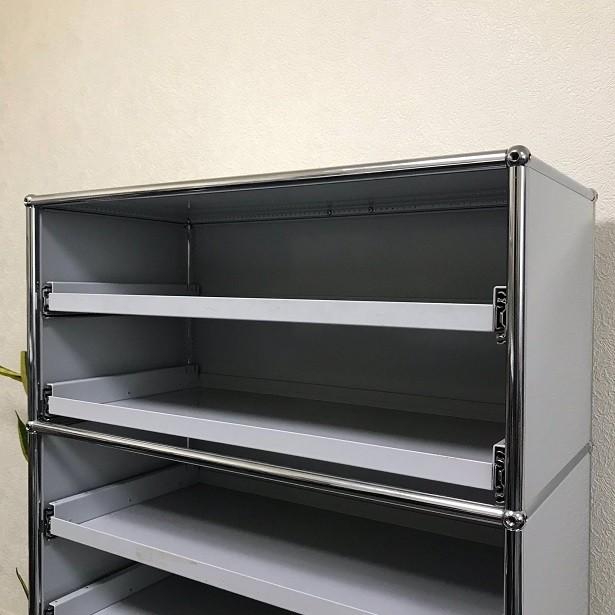 USM Haller ハラーシステム 1列3段キャビネット USM Haller ハラーシステム 1列3段キャビネット