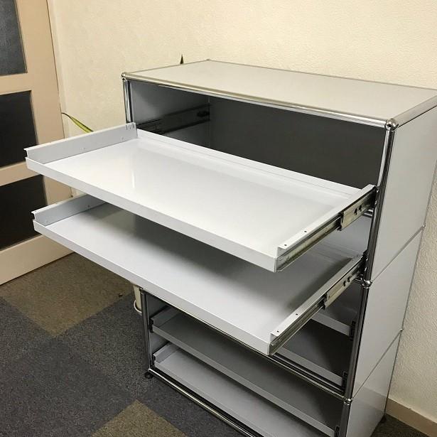 USM Haller ハラーシステム 1列3段キャビネット USM Haller ハラーシステム 1列3段キャビネット