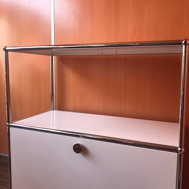 USM Haller ハラーシステム 1列2段キャビネット オープン USM Haller ハラーシステム 1列2段キャビネット オープン