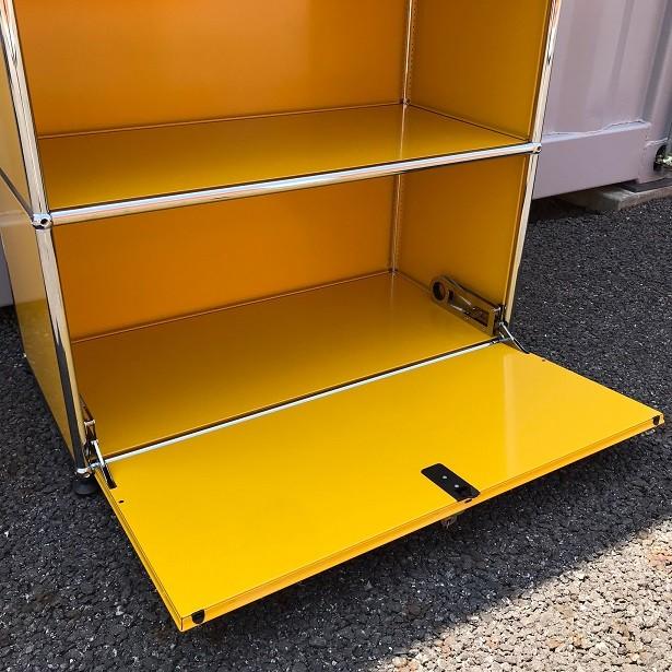 USM Haller ハラーシステム 1列3段キャビネット オープン+ USM Haller ハラーシステム 1列3段キャビネット オープン+