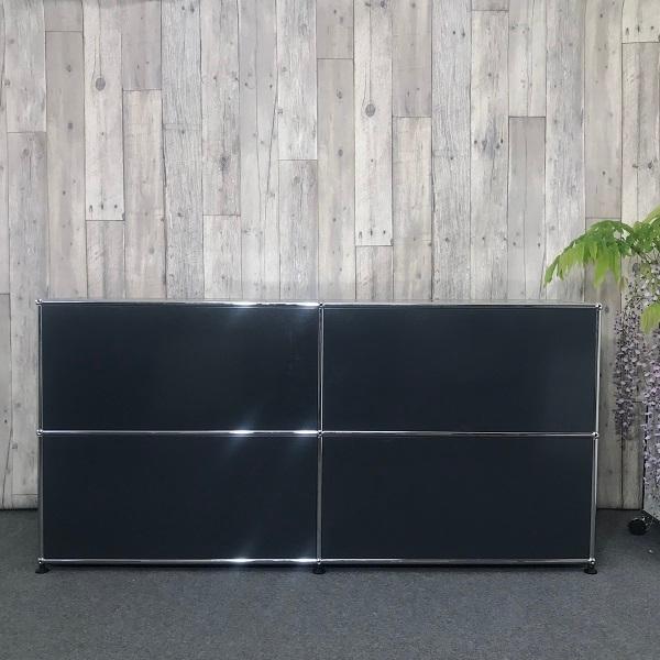 USM Haller ハラーシステム 2列2段キャビネット ドロップ USM Haller ハラーシステム 2列2段キャビネット ドロップ