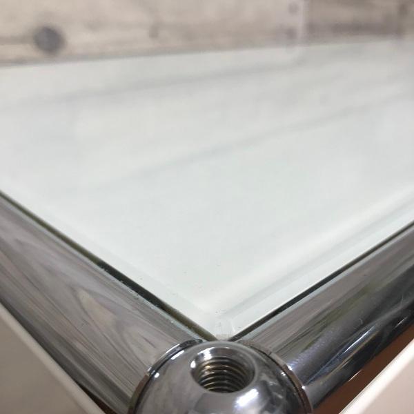 USM Haller ハラーシステム 1列2段ガラス天板サイドボード