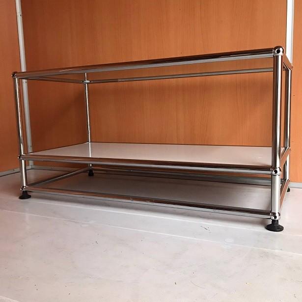 USM Haller ハラーシステム ガラス天板 ローテーブル/センター USM Haller ハラーシステム ガラス天板 ローテーブル/センター