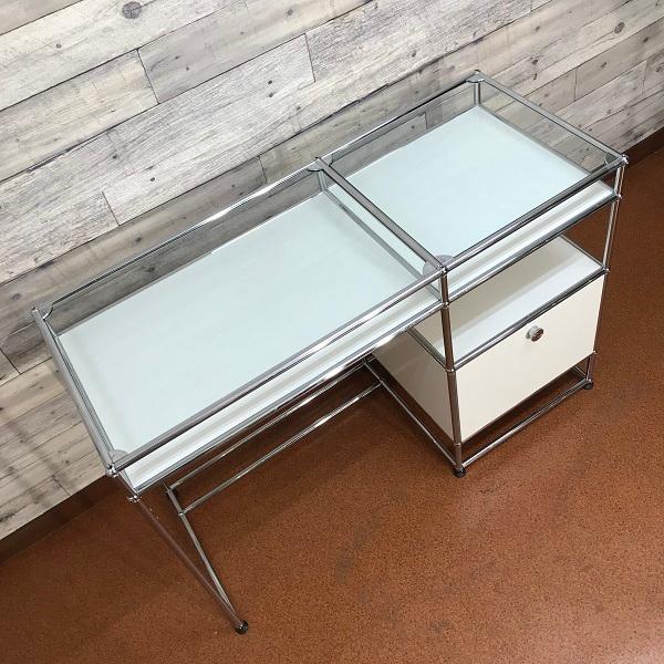 USM Haller Desk デスク 01 ガラス天板 色：purewhite | USM | 05
