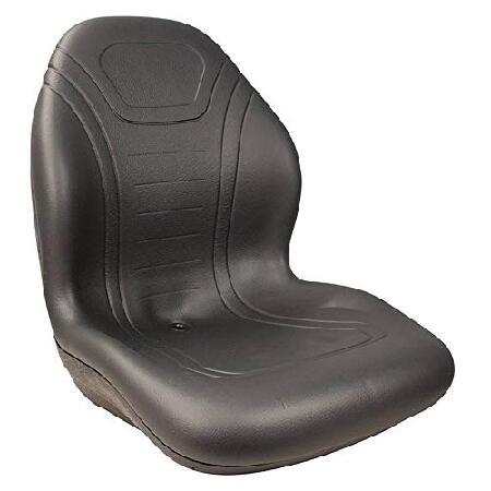 Stens - 420-300 High Back Seat, John Deere AM138195, ea, 1, Black
