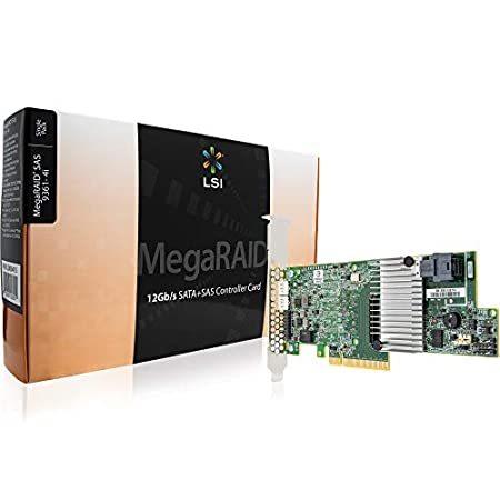 新素材新作 12Gb/s 4ポート 9361-4i SAS MegaRAID LSI00415 LSI Logic LSI SAS+SATA シングル ロープロファイルRAIDコントローラー 3.0 PCI-Express その他PCパーツ